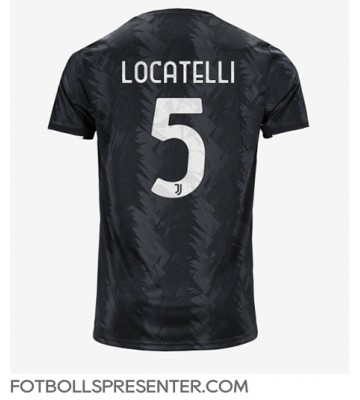 Juventus Manuel Locatelli #5 Borta Matchtröja 2022-23 Kortärmad